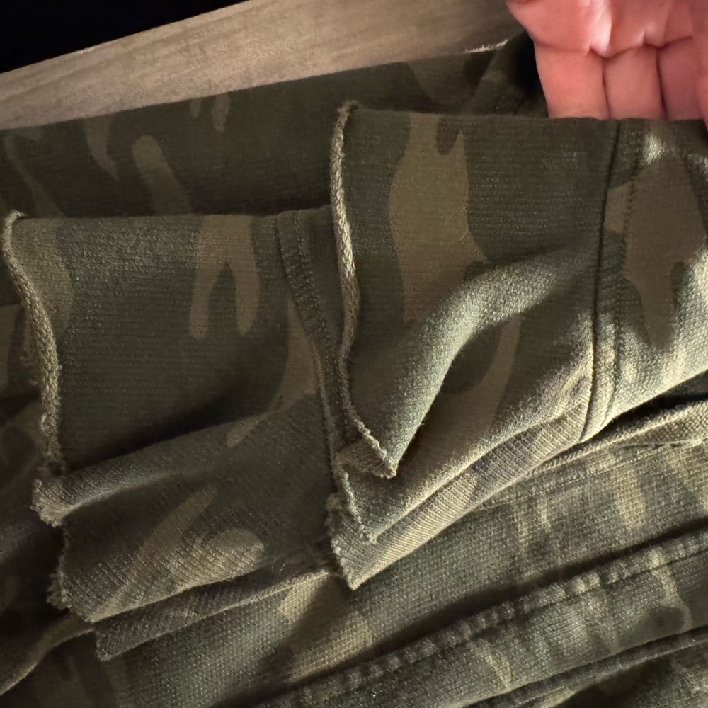 Anthropologie Sanctuary Green Camouflage Utility Jacket - Picture 3 of 8